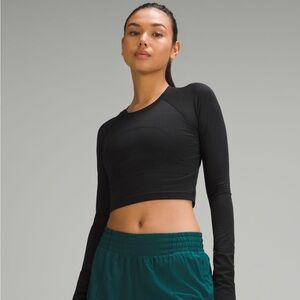 Lululemon Swiftly Tech Cropped Long Sleeve